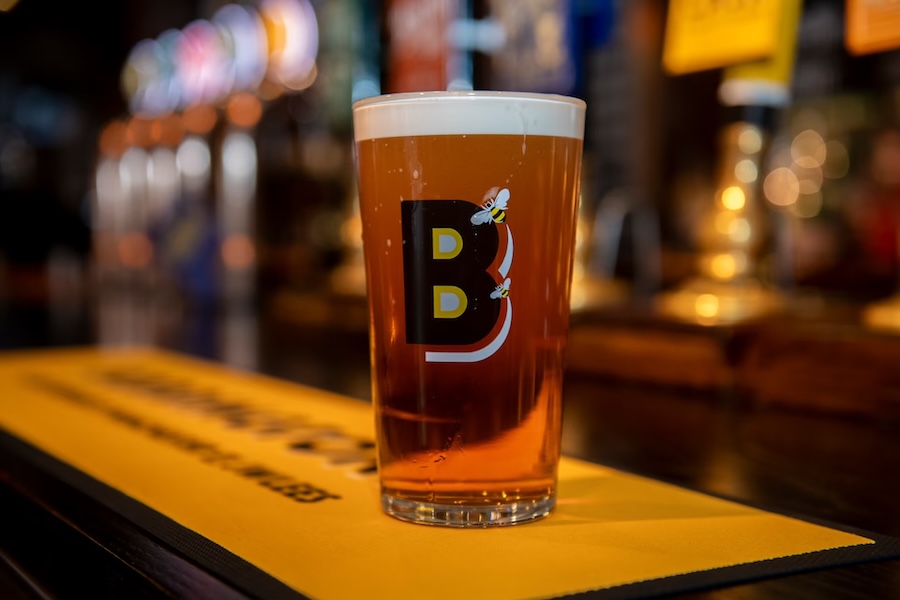 Pint of Boddingtons Bitter on Cask