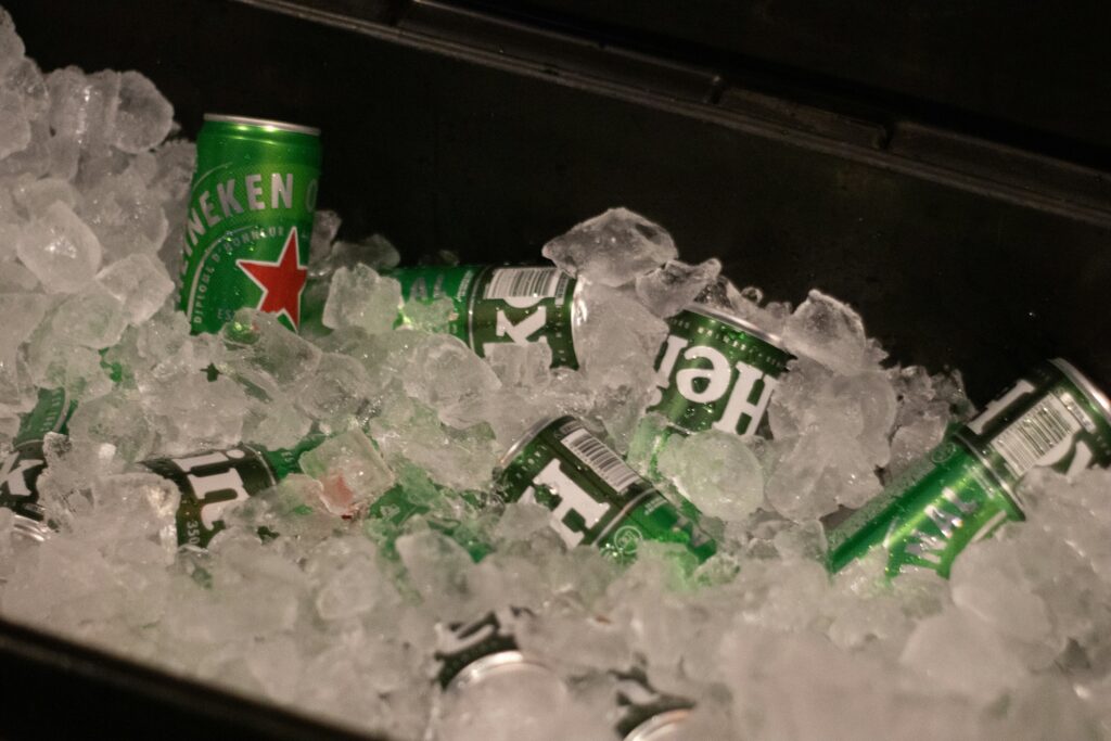 canned beer